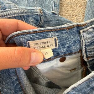 Madewell Women's the Perfect Vintage Jean - Mid Wash Size 25